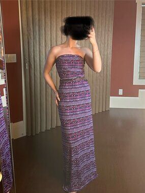 Purple/Multi Maxi w/ Belt Ardene (US/CAN XS)